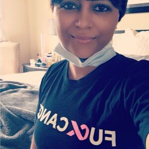 Medium Black ‘F Cancer’ Shirt